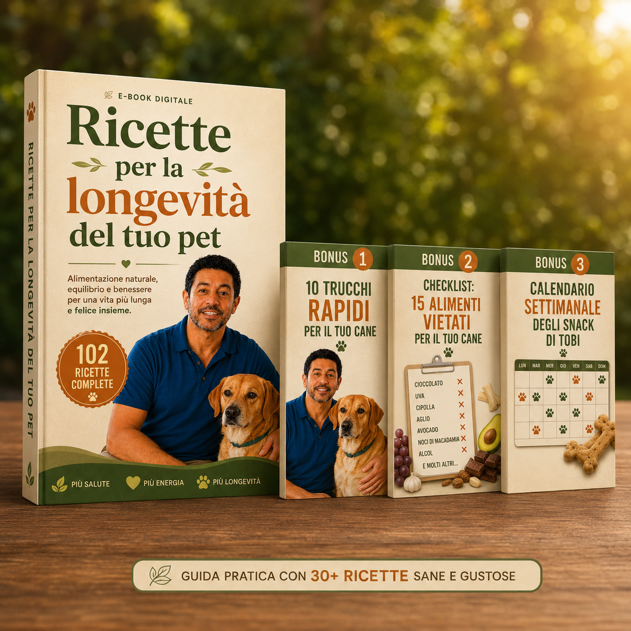Ricette per la longevità del tuo pet + 3 bonus esclusivi